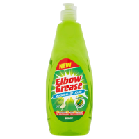 ELBOW GREASE APPLE WASHING UP LIQUID 600ML X
