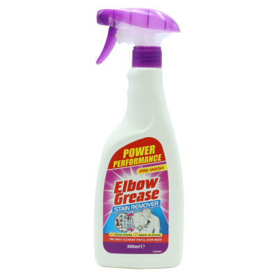 ELBOW GREASE STAIN REMOVER 500ML X 8