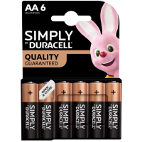 DURACELL SIMPLY AA - MN1500 6PK