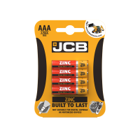JCB ZINC AAA - R03 4 PACK