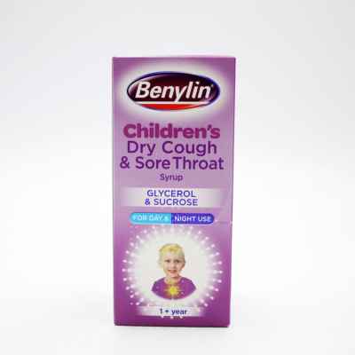 BENYLIN COUGH CHILD DRY BLACKCURRANT 125ML X