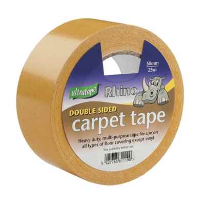 DOUBLE SIDED CARPET TAPE 50MM X 10M X 6