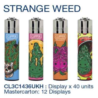 CLIPPER LARGE D40 STRANGE WEED CL3C1436UKH