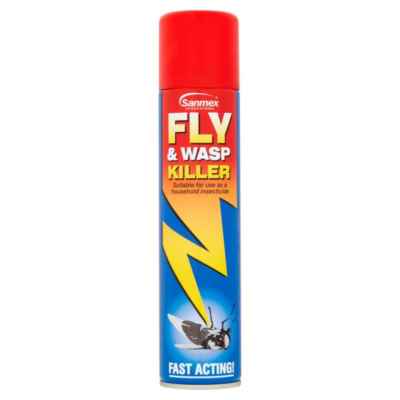 SANMEX FLY & WASP KILLER 300ML X 12