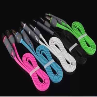 USB CABLE 2 IN 1 FOR IPHONE & ANDROID PHONE C