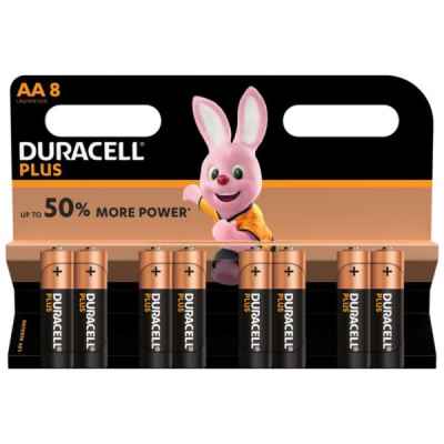 DURACELL AA - MN1500 PLUS POWER 8PK