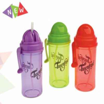 BEAKER WITH STRAW AND CLIP 350ML