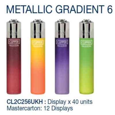 CLIPPER LARGE METALLIC GRADIANT 6 D40 CL2C256