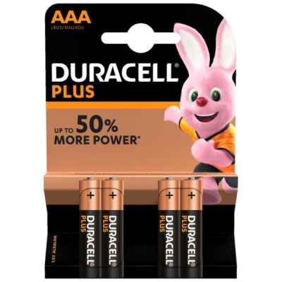 DURACELL AAA - MN2400 PLUS POWER 4PK