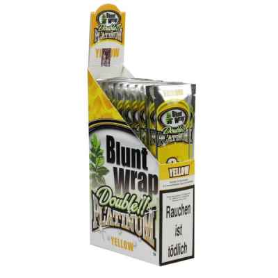 PLATINUM BLUNTS MANGO YELLOW  2S X 25