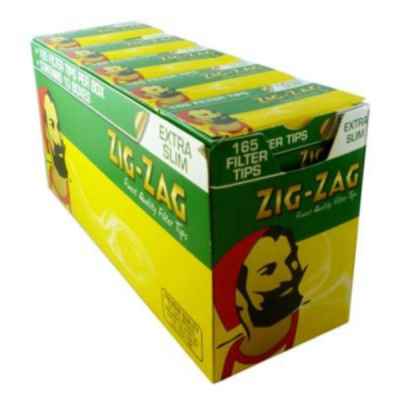ZIG ZAG EXTRA SLIM TIPS 165S X 10 (NEW)