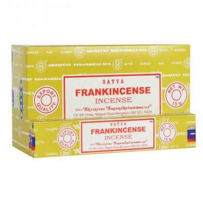 SATYA FRANKINCENSE STICKS 15G 12PK