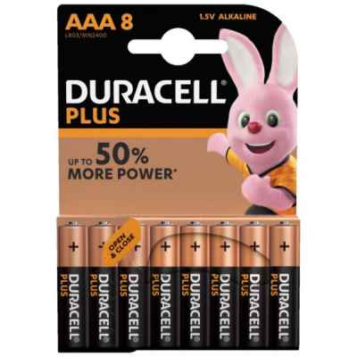 DURACELL AAA - MN2400 PLUS POWER 8PK