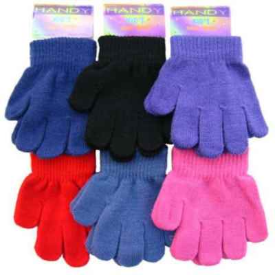 KIDS HANDY MAGIC GLOVES ASST COLOR 12PK GLM-1