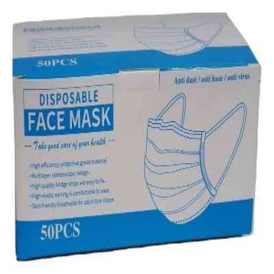 DISPOSABLE 3PLY FACE MASK