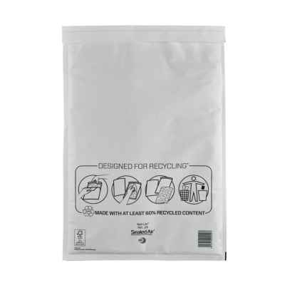 MAIL LITE WHITE J/6 PADDED ENVELOPE (300x440)