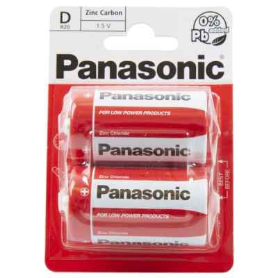 PANASONIC ZINC D - R20 2 PACK