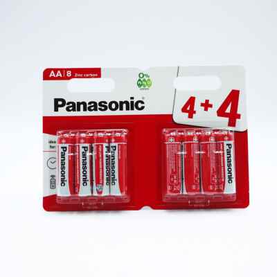 PANASONIC ZINC AA - R6 8 PACK