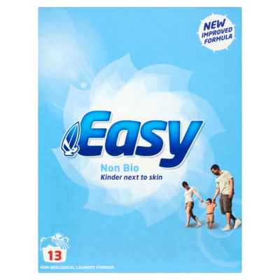 EASY WASH POWDER NON BIO 13 WASH 884G X 6