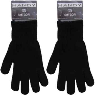 HANDY MAGIC GLOVES BLACK MEN 12 PK GLM-110