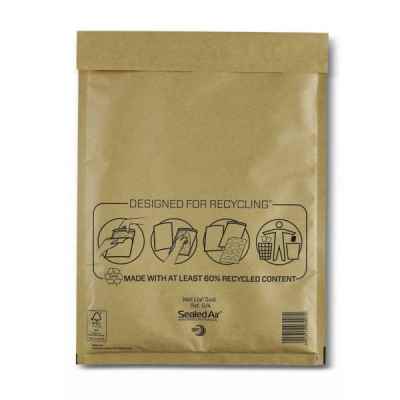 MAIL LITE GOLD G/4 PADDED ENVELOPE (240x330) 