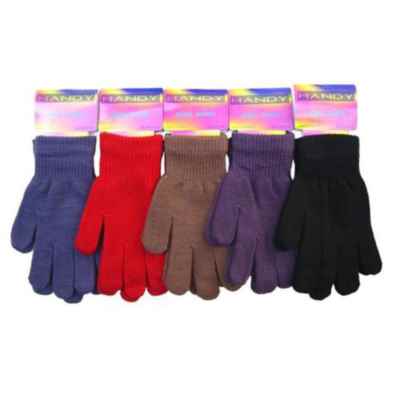 HANDY MAGIC GLOVES ASST COLOR ONE SIZE 12 PK 