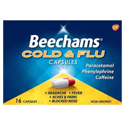 BEECHAM COLD & FLU CAPSULES 16S X 12