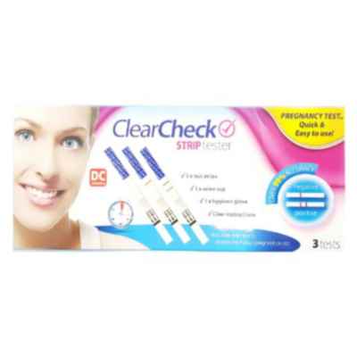 PREGNANCY TEST STRIPS 3S X 6 08/2025