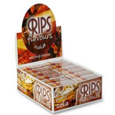 RIPS COLA FLAVOUR SLIM PAPER 24 ROLLS