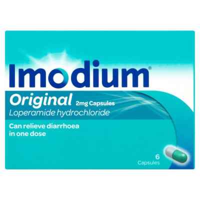IMODIUM ORIGINAL 2MG CAPSULES 6S X 6 12/2027