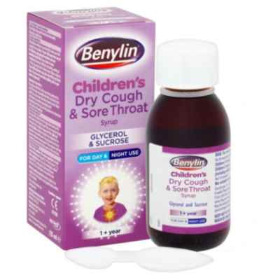 BENYLIN COUGH CHILD DRY BLACKCURRANT 125ML X