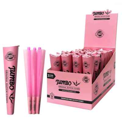 JUMBO PINK CONE KS 3PK X 32