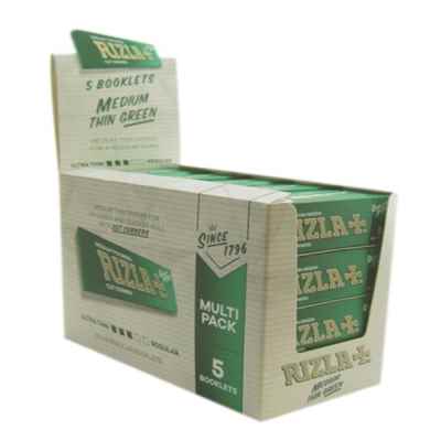 RIZLA GREEN STD MULTIPACK 5S X 20