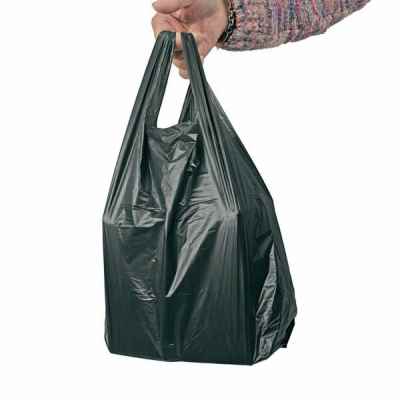 4STAR LARGE MD BLACK CARRIER BAGS 1000S