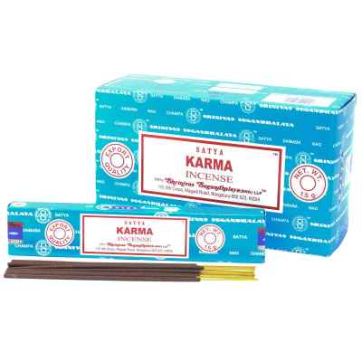 SATYA KARMA INCENSE STICKS 15G 12PK