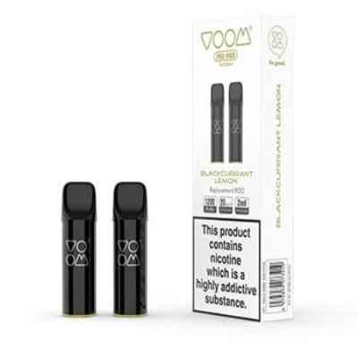 VOOM TWIN PODS 600 PUFFS BLACKCURRANT LEMON