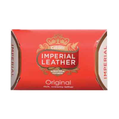 IMPERIAL LEATHER SOAP ORIG 90G 4PK X 8