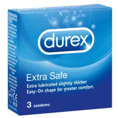 DUREX EXTRA SAFE 3'S X 12