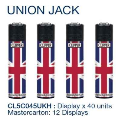 CLIPPER LARGE D40 UNION JACK CL5C045UKH