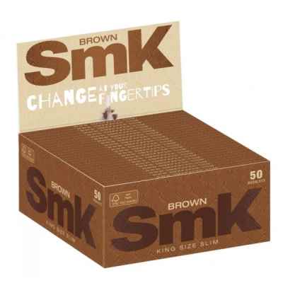 SMK BROWN  KS SLIM 50S