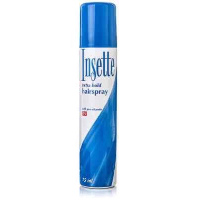 INSETTE HAIRSPRAY EXTRA HOLD 75ML X 12