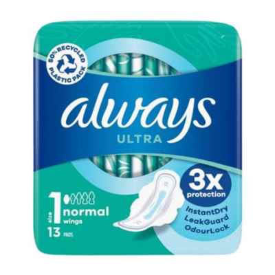 ALWAYS ULTRA NORMAL WINGS 14'S X 16