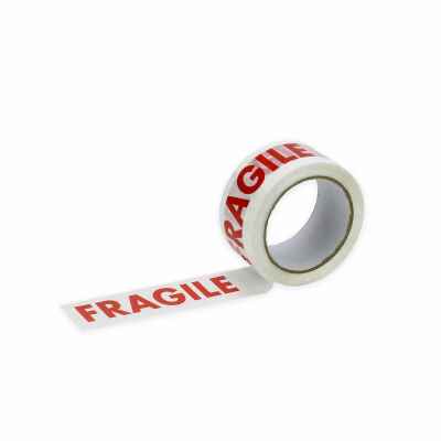 BOXES2U FRAGILE TAPE 48MM X 66M | 6 PACK
