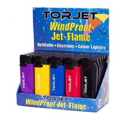 TORJET WINDPROOF JET FLAME REFILLABLE LIGHTER