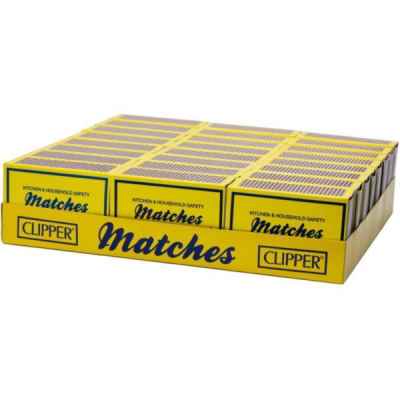 CLIPPER HOUSEHOLD SAFETY MATCHES 120S  X 24