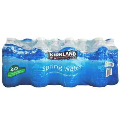 KIRKLAND NATURAL SPRING WATER 500ML X 40