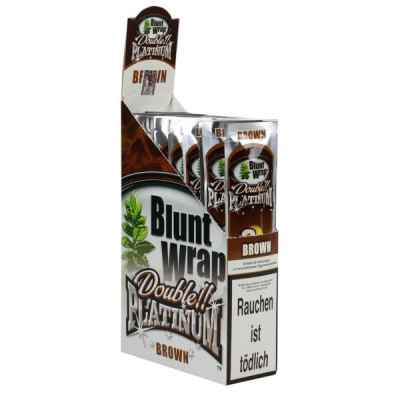 PLATINUM BLUNTS CHOCOLATE  BROWN 2S X 25