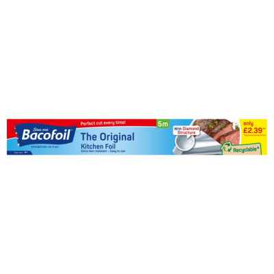 BACOFOIL KITCHEN FOIL ?2.39 300MM X 5M X 6