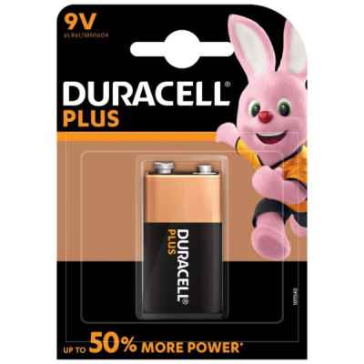 DURACELL 9V - MN1604 PLUS POWER 1PK