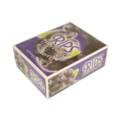 RIPS BLUEBERRY FLAVOUR SLIM PAPER 24 ROLLS